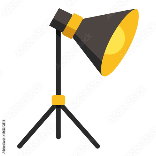 photo camera and flash