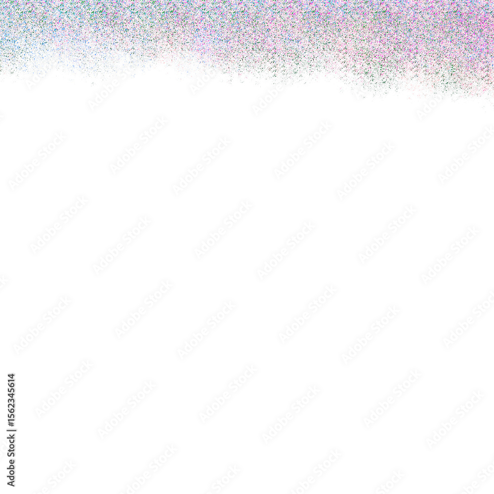 Fototapeta premium Abstract colorful paint splash dots falling