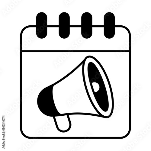 Digital Marketing Glyph Icons