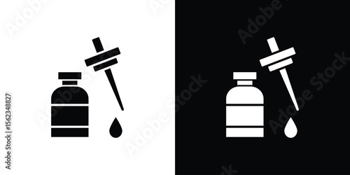 Serum icon vector, Symbol, logo illustrations
