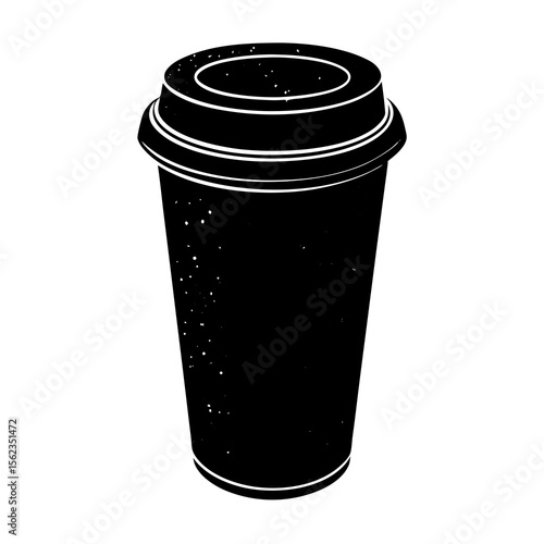 coffee cup isolated on white background