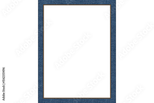 Blank Photo Frame isolated on Transparent background. !