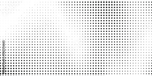 Dotted grid seamless pattern for bullet journal. Black point texture. Black dot grid for notebook paper. Vector illustration on white grey dots modern arts