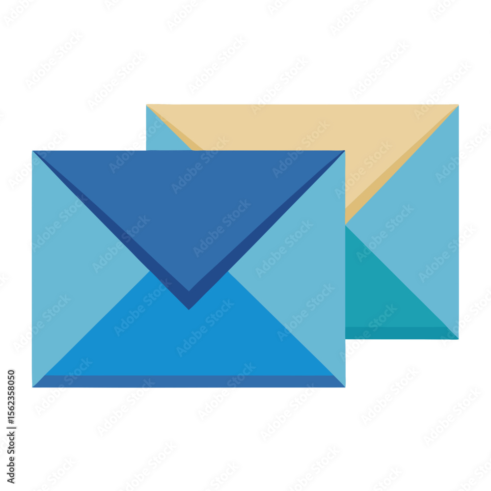 envelope with email symbol envelope with email symbol