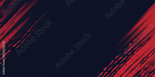 Red halftone dots blue color pattern gradient grunge texture background. Red halftone dots blue color pattern gradient grunge texture background MODERN