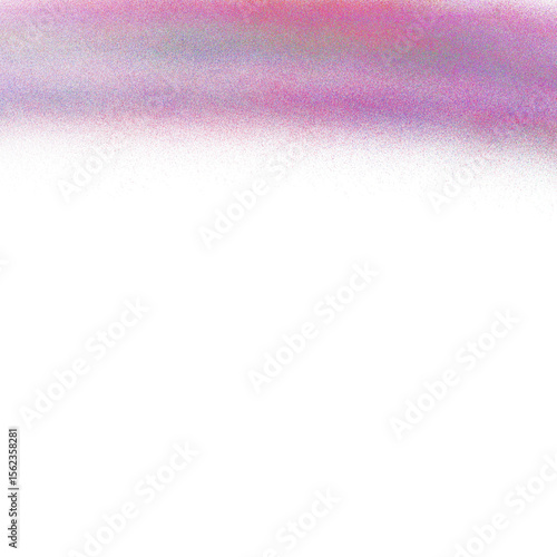 Colorful speckled gradient abstract background fading to white
