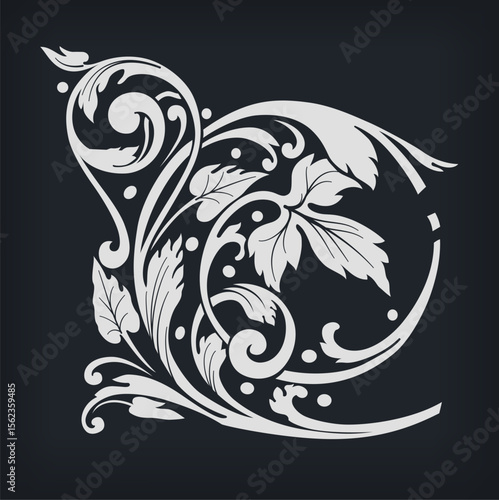 Decorative element. Vector.