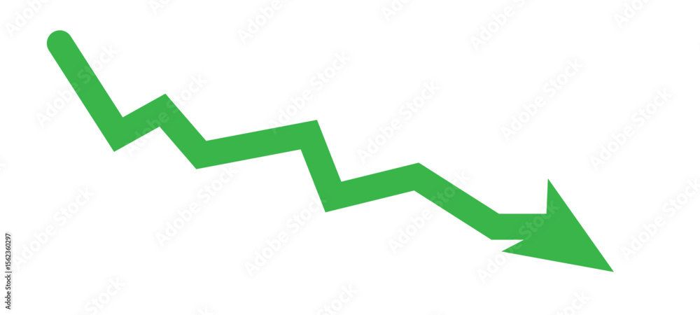 business graph with arrow business graph with arrow