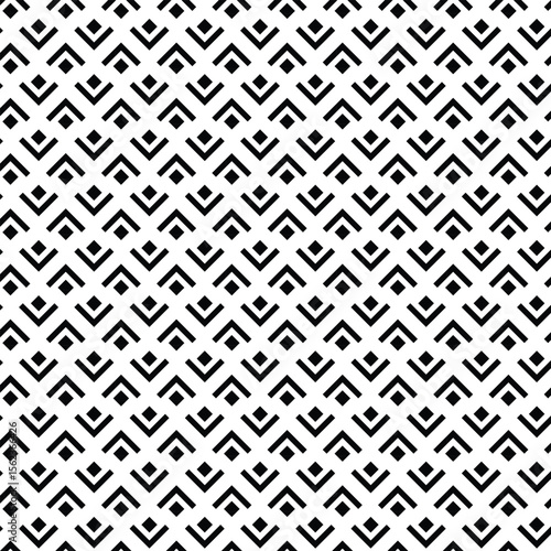 Abstract geometric pattern. A seamless vector background. Graphic modern pattern. Simple lattice graphic design. White and black ornament. 