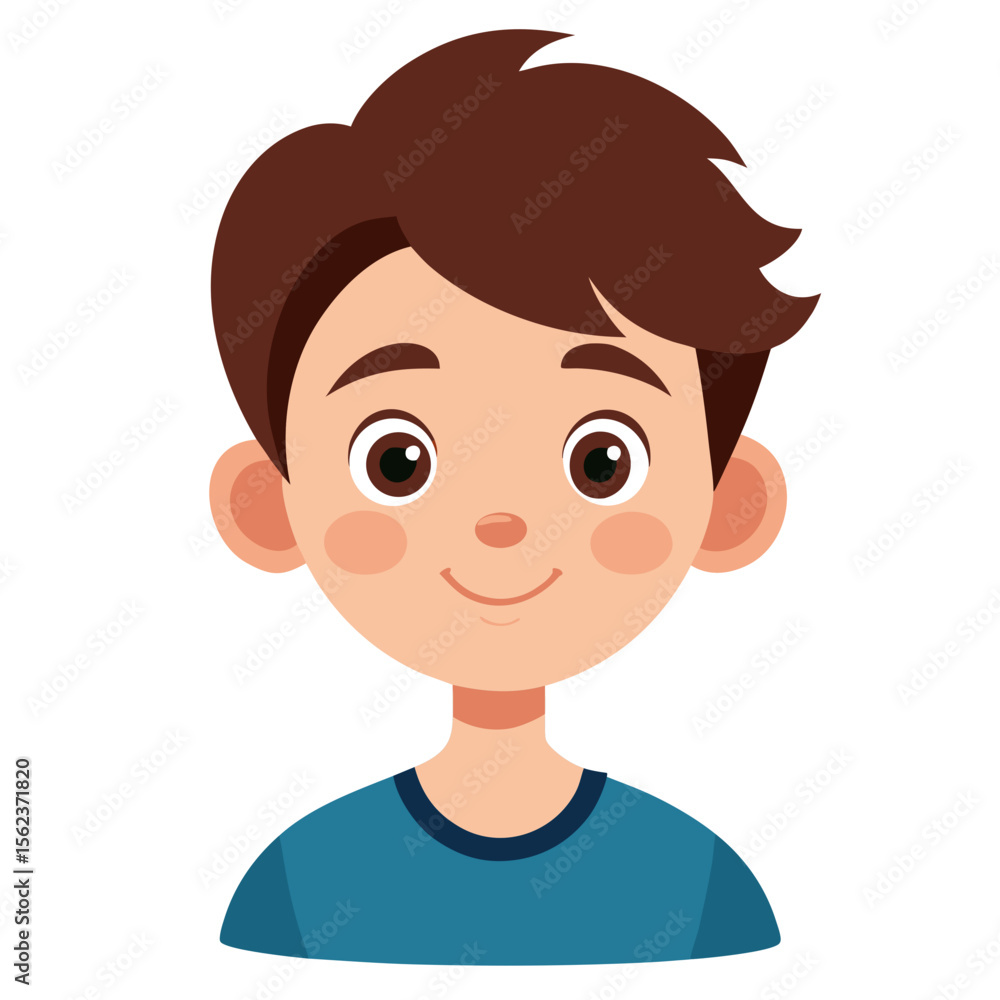 very happy boy, smiling brunette boy, cheerful teen boy, happy teenager, light skin boy, boy portrait, teen face, cartoon teen boy, young male character, white background, flat design, boy avatar, tee very happy boy, smiling brunette boy, cheerful teen boy, happy teenager, light skin boy, boy portrait, teen face, cartoon teen boy, young male character, white background, flat design, boy avatar, tee