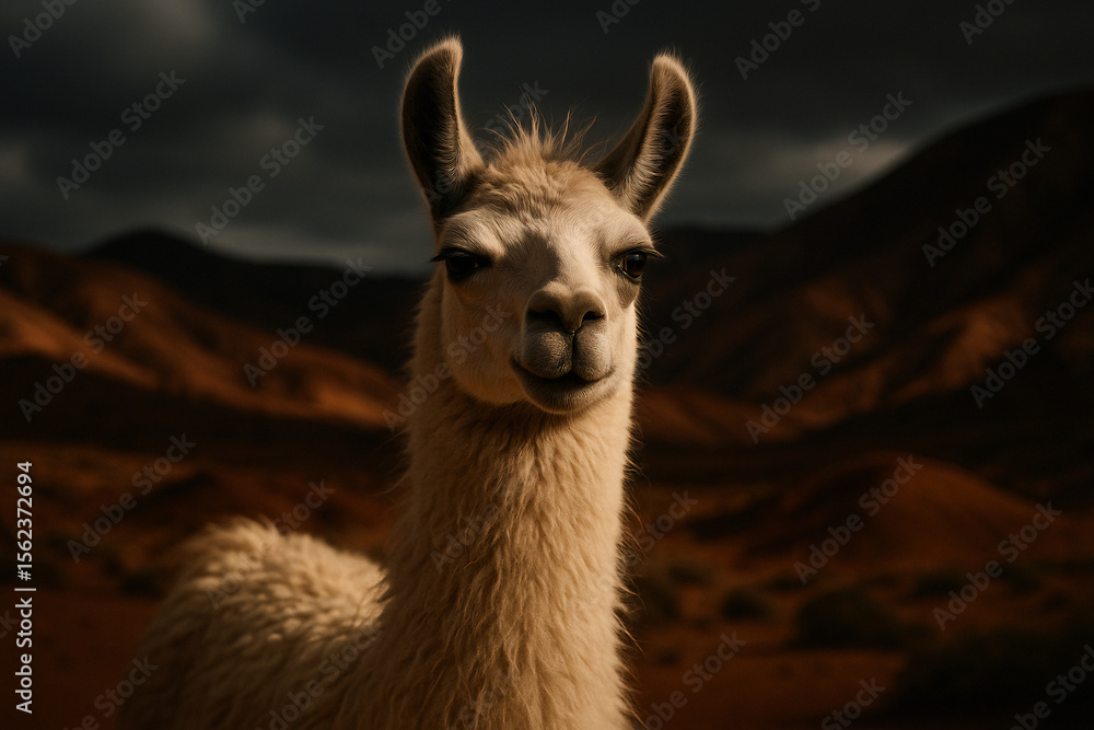 Obraz premium Llama Judging Your Life Choices