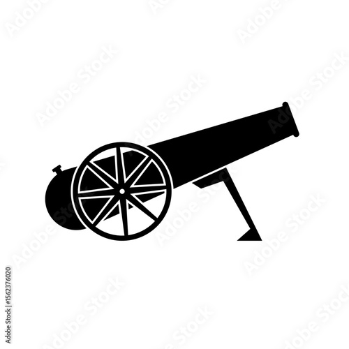 artillery cannon icon.eps