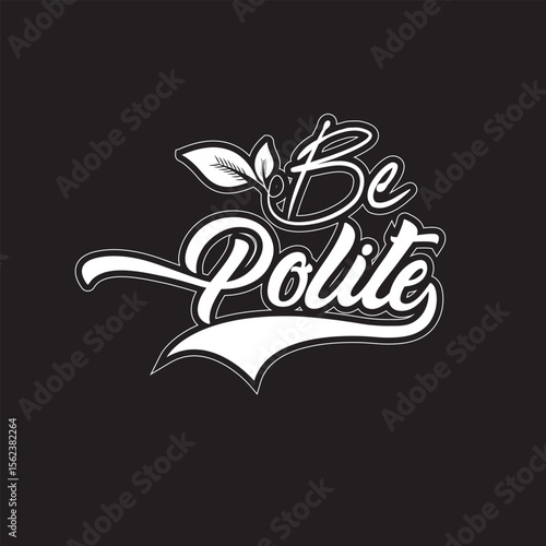 Creative typography for social media post 