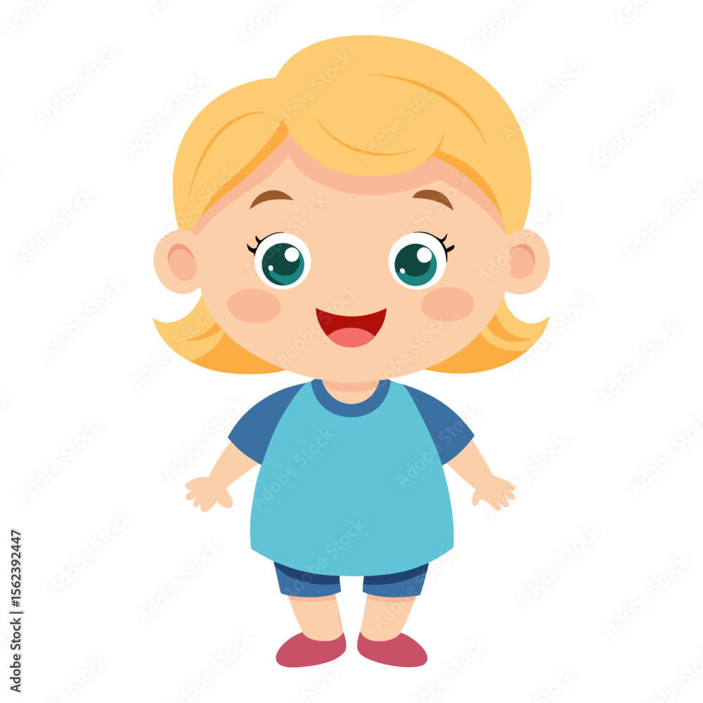 happy baby girl, smiling toddler, cheerful child, blonde baby, light skin baby, full body baby girl, full-length toddler, standing baby girl, cartoon baby, young child character, white background, fla happy baby girl, smiling toddler, cheerful child, blonde baby, light skin baby, full body baby girl, full-length toddler, standing baby girl, cartoon baby, young child character, white background, fla