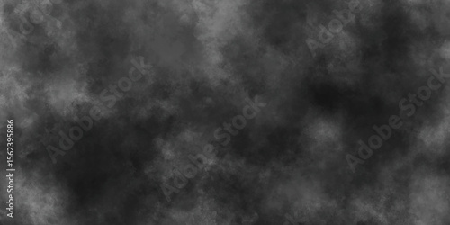 Black dusty pattern abstract watercolor design artwork textured effect smoky isolated overlay luxurious seamless grey background, grungy texture with modern dark and light abstract powder explosion.