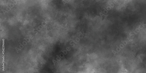 Black dusty pattern abstract watercolor design artwork textured effect smoky isolated overlay luxurious seamless grey background, grungy texture with modern dark and light abstract powder explosion.