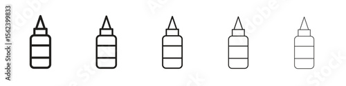 Glue icon vector, Symbol, logo illustrations