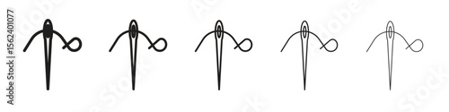 Needle icon vector, Symbol, logo illustrations