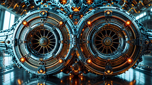 Wallpaper Mural abstract technology background Torontodigital.ca