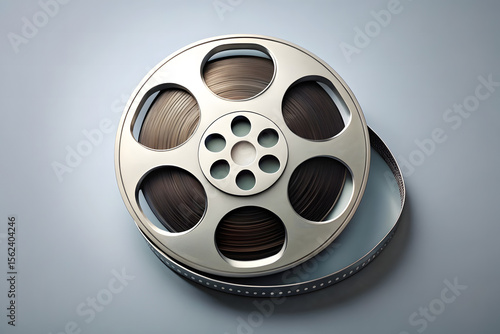 Silver Film Reel