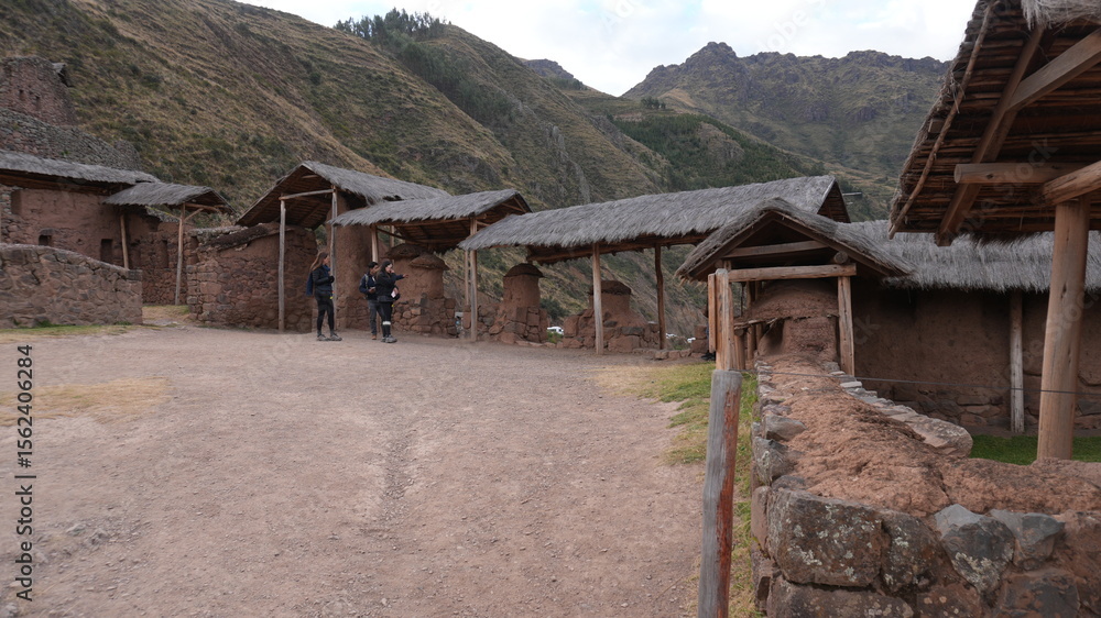 Ancient city belonging to the Inca civilization, located in the Cusco region of Peru Ancient city belonging to the Inca civilization, located in the Cusco region of Peru