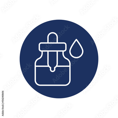 Nasal Drops icon vector