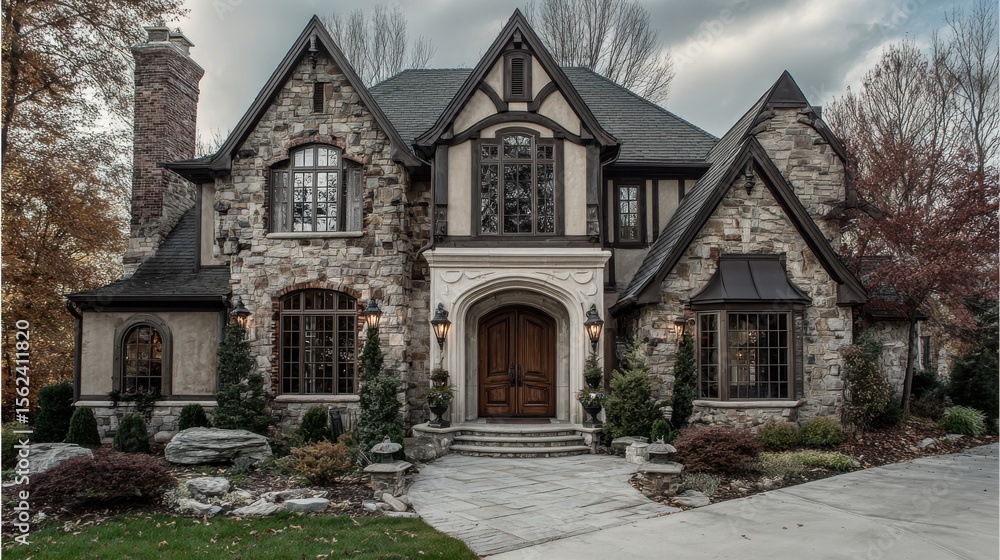 Fototapeta premium Ultra quality image of beautiful Home Exterior.