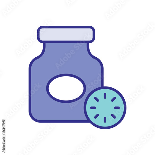 Vitamins icon vector