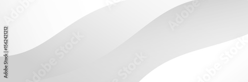 Abstract Geometric modern white and gray color background for template design. Vector