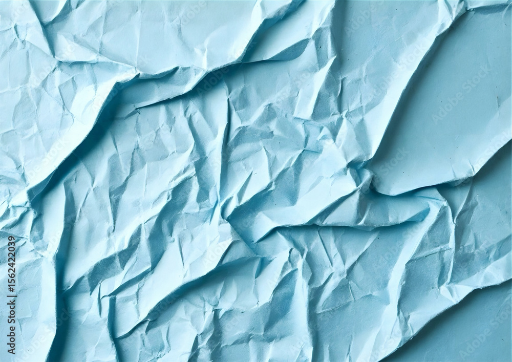 custom made wallpaper toronto digitalSoft Sky Blue Wrinkled Paper Texture – Abstract Background