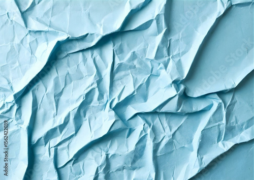 Wallpaper Mural Soft Sky Blue Wrinkled Paper Texture – Abstract Background Torontodigital.ca