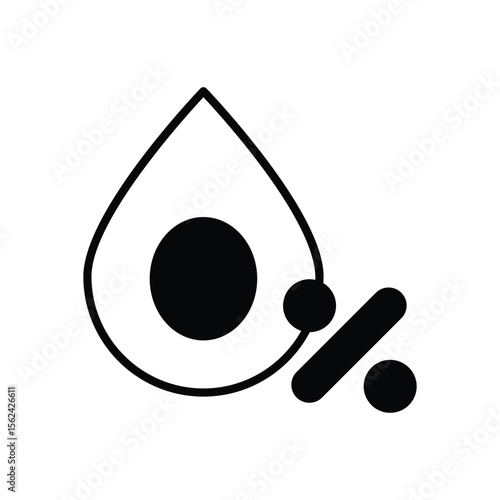 No Alcohal icon vector