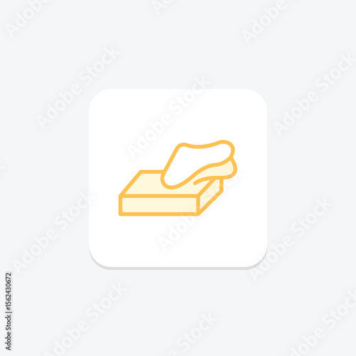 Clay Block, vector, pixel perfect, illustrator file