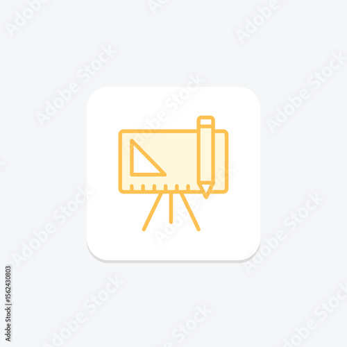 Drawing Board, vector, pixel perfect, illustrator file