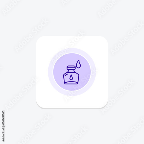Ink Bottle, vector, pixel perfect, illustrator file
