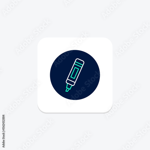 Colored Pencil, vector, pixel perfect, illustrator file