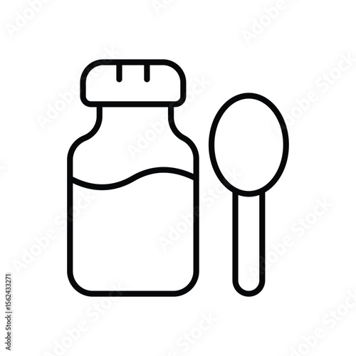 Fish Fat icon vector