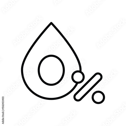 No Alcohal icon vector