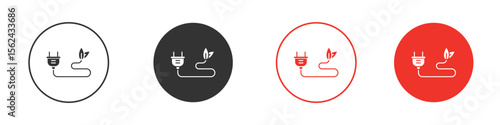 Biomass energy icon. Black style vector icons. Isolated sign symbol