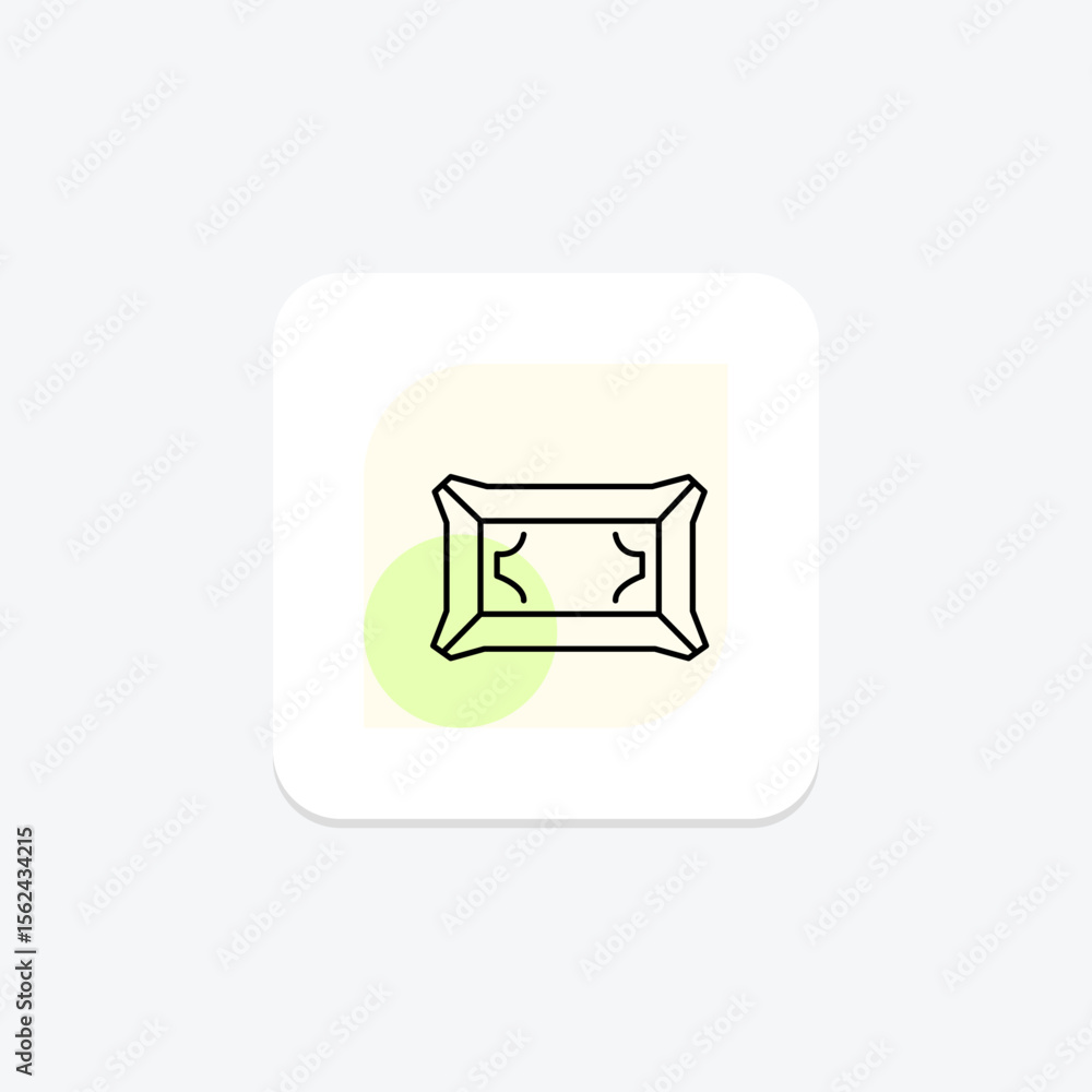 Fototapeta premium Shadow Box, vector, pixel perfect, illustrator file