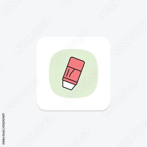Eraser, vector, pixel perfect, illustrator file