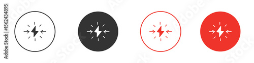 Conflict icon. Black style vector icons. Isolated sign symbol