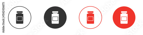 Jar icon vector, Symbol, logo illustrations