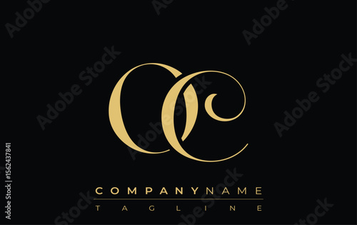 Quadro su tela OC Abstract Creative Jewelry Logo