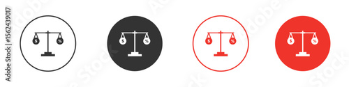 Taxes icon. Black style vector icons. Isolated sign symbol
