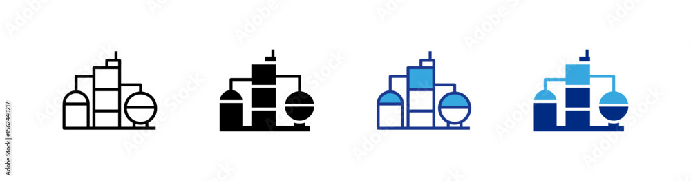 Oil Factory icons set.eps Oil Factory icons set.eps