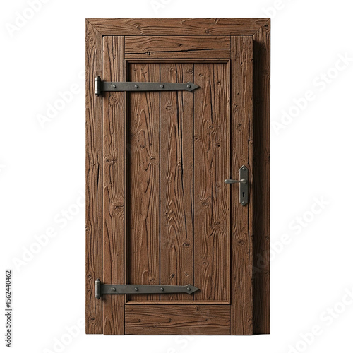 old wooden door isolated on white background,old wooden grocery door isolated on white background	