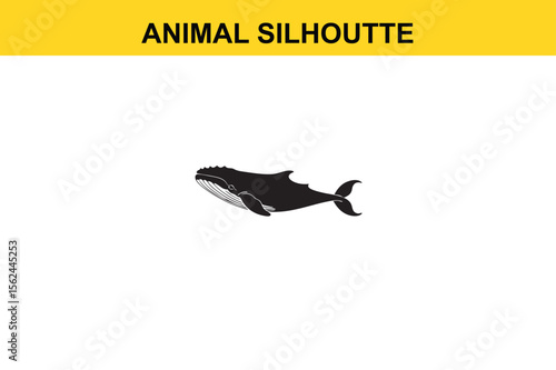 Whale vector editable changeable