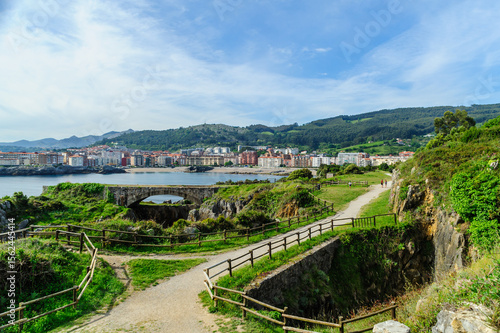 Scenic Coastal Pathway in Castro Urdiales, Spain
