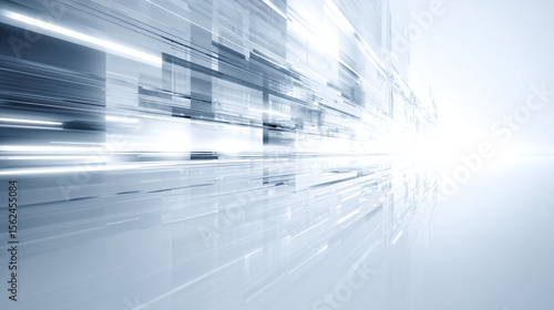 Futuristic Abstract Tech Background with Glowing Digital Light Textures